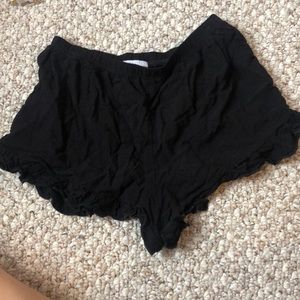 Flowy ruffle shorts!